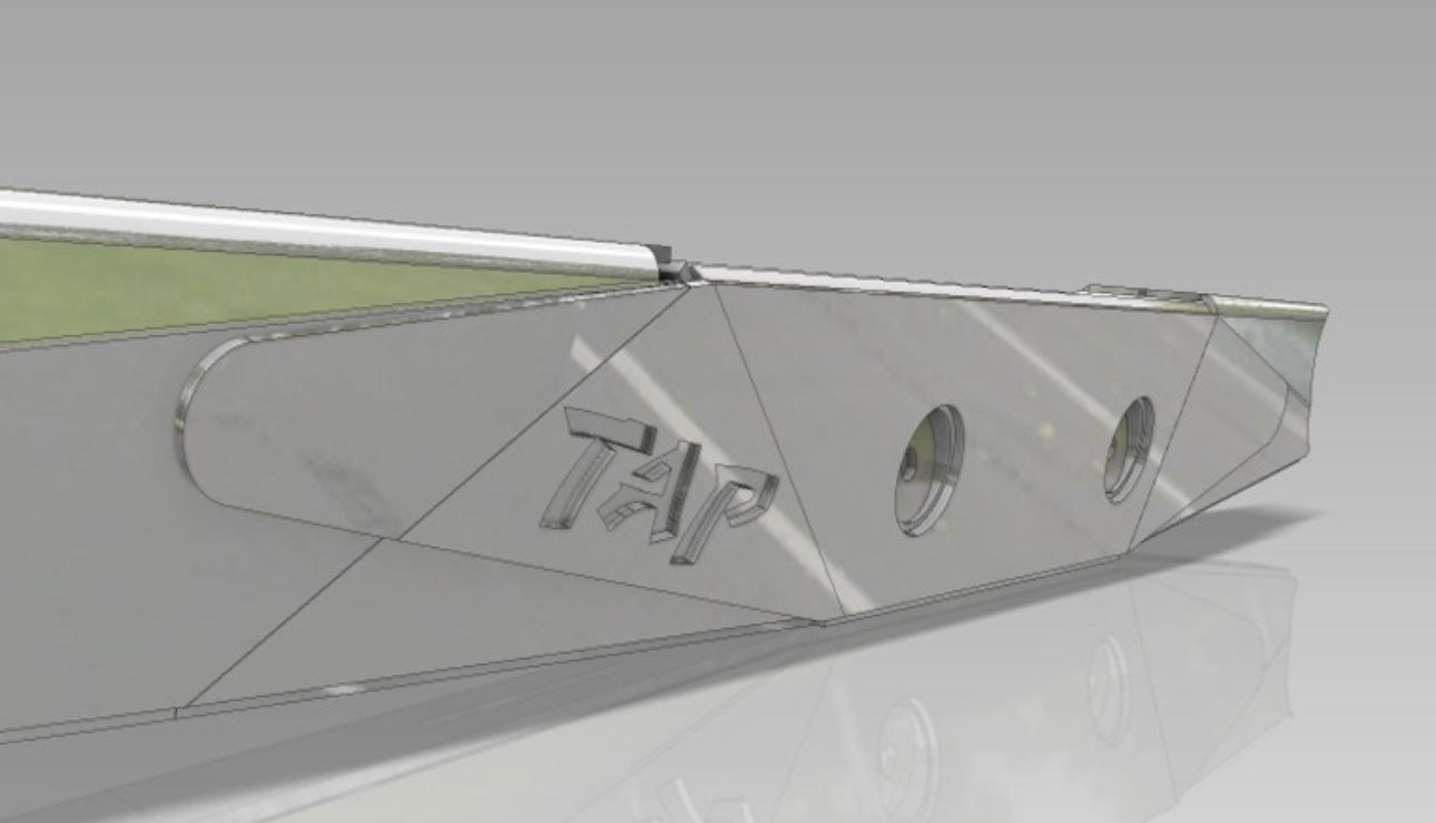 55” Trailing arms